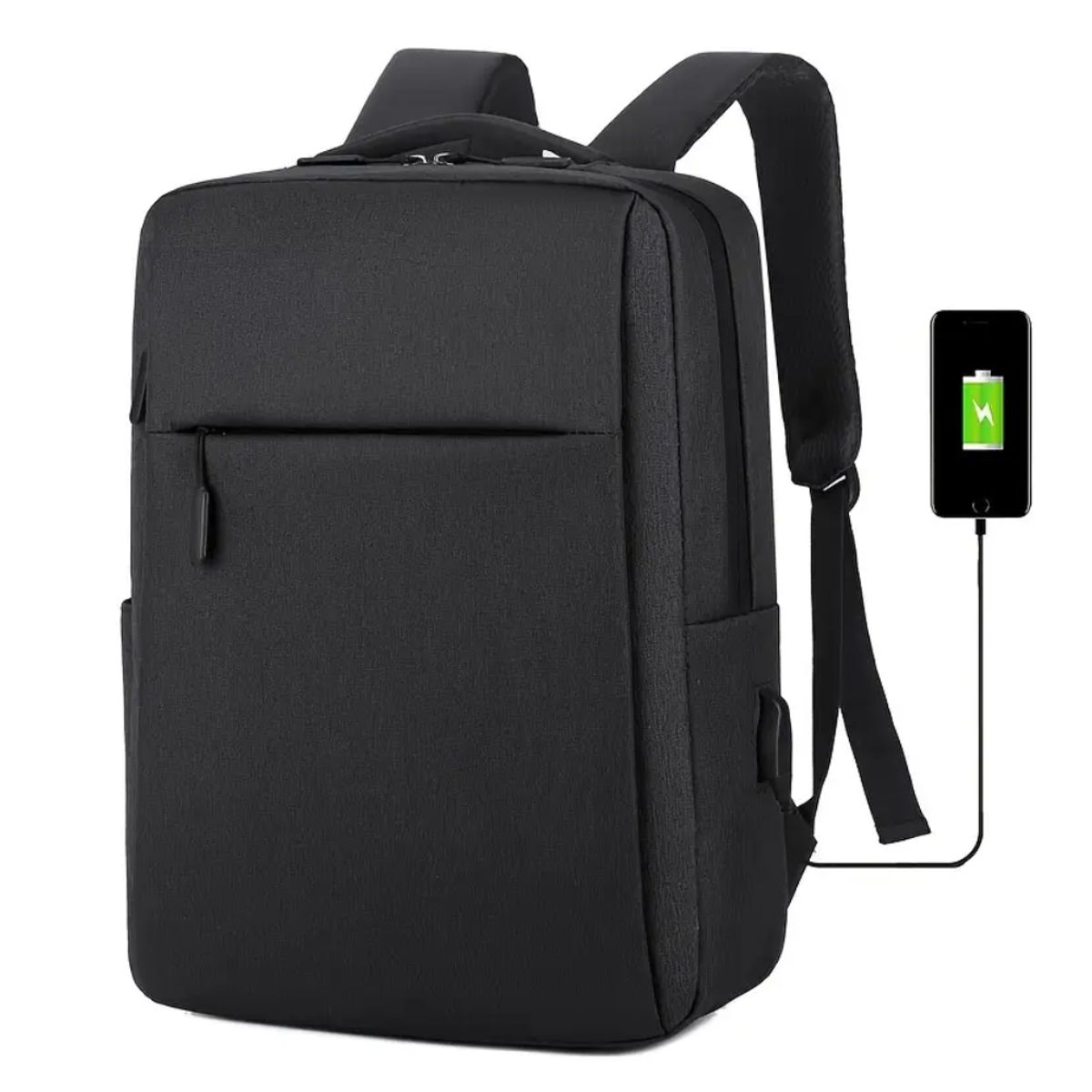 GENERICO - Mochila Porta Laptop 3 en 1 para Hombre con Puerto USB
