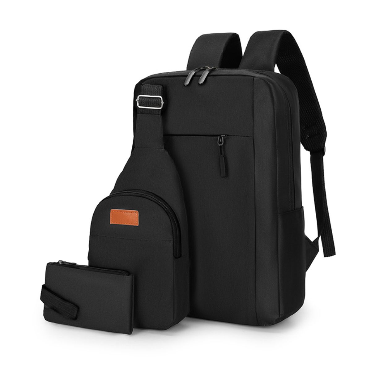 GENERICO - Mochila Porta Laptop 3 en 1 para Hombre con Puerto USB