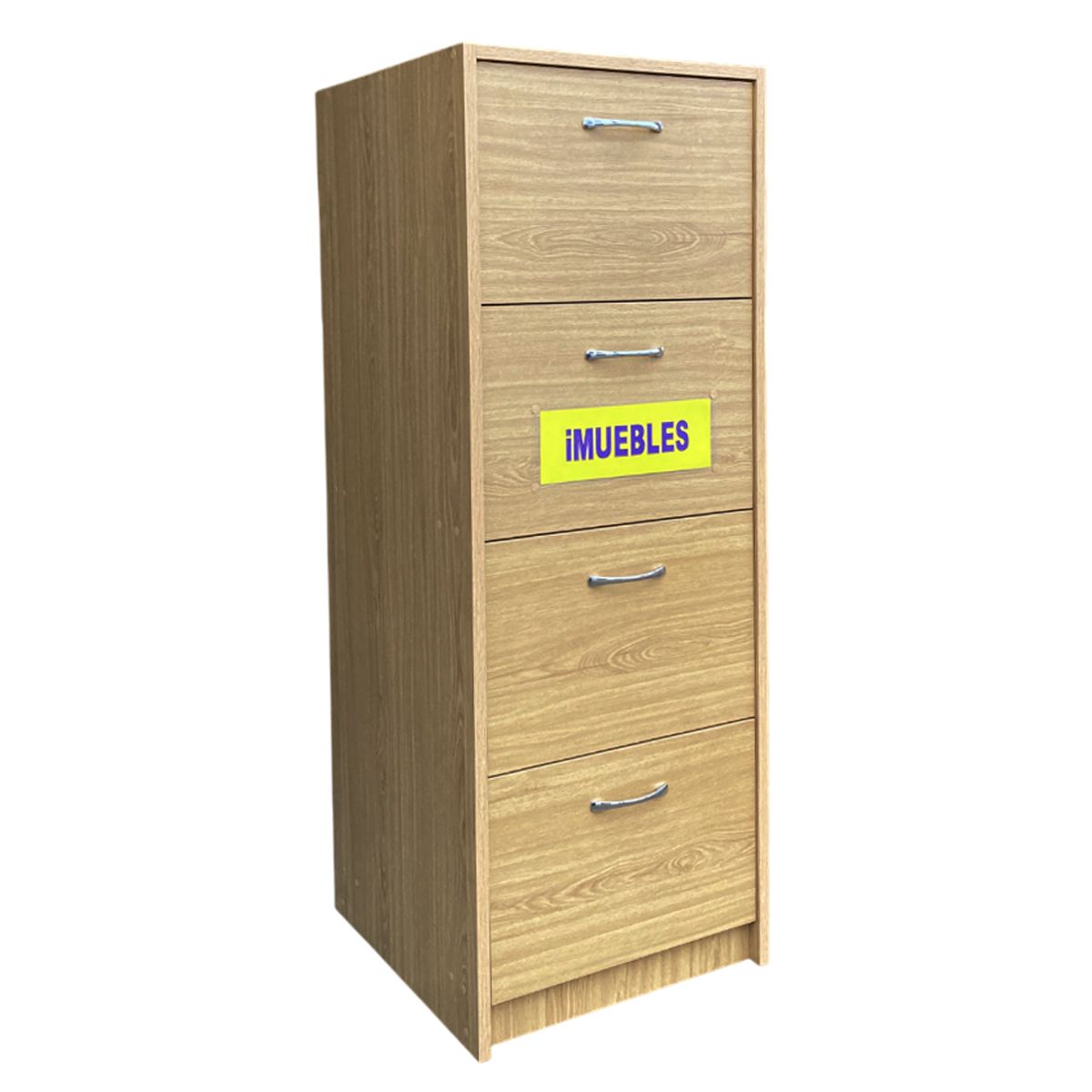 TEMEL - Archivador Oficina, Cajonera 04 Para Folder Colgante Llave.