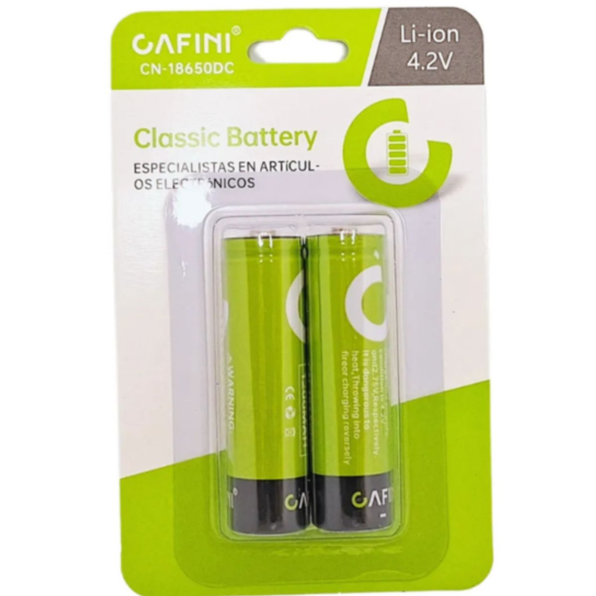 CAFINI - Baterias Recargables 18650 Marca Cafini