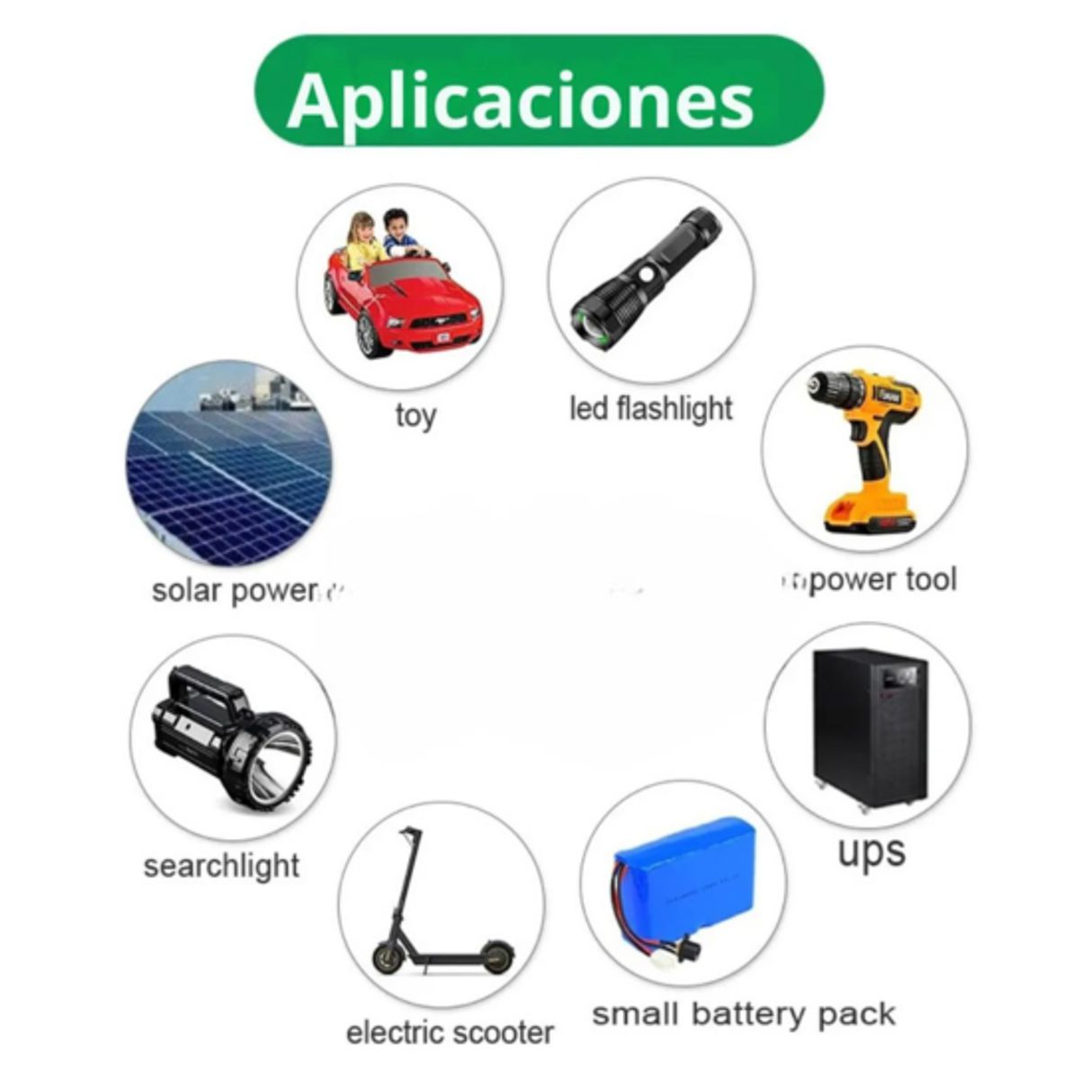 CAFINI - Baterias Recargables 18650 Marca Cafini