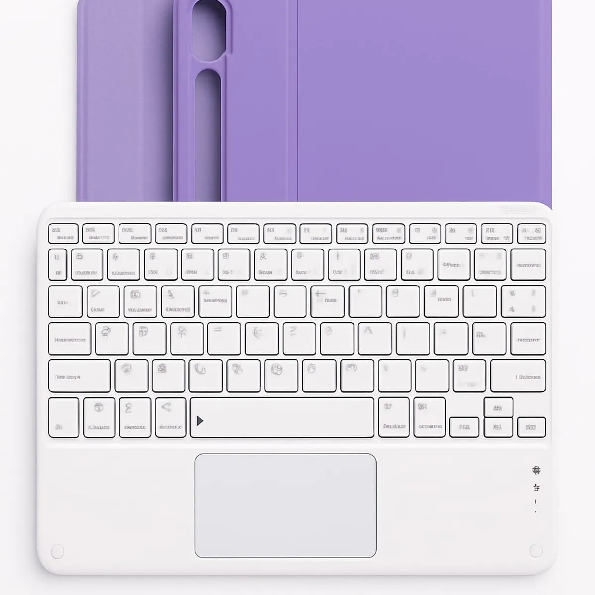 GENERICO - Funda con teclado para Samsung Galaxy Tab S9 y S9 FE de 10.9 pulgadas