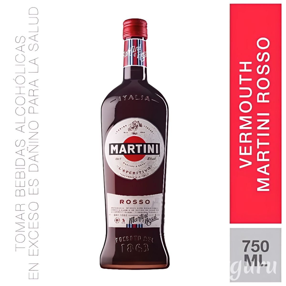 MARTINI - Vermouth Rosso Botella 750ml