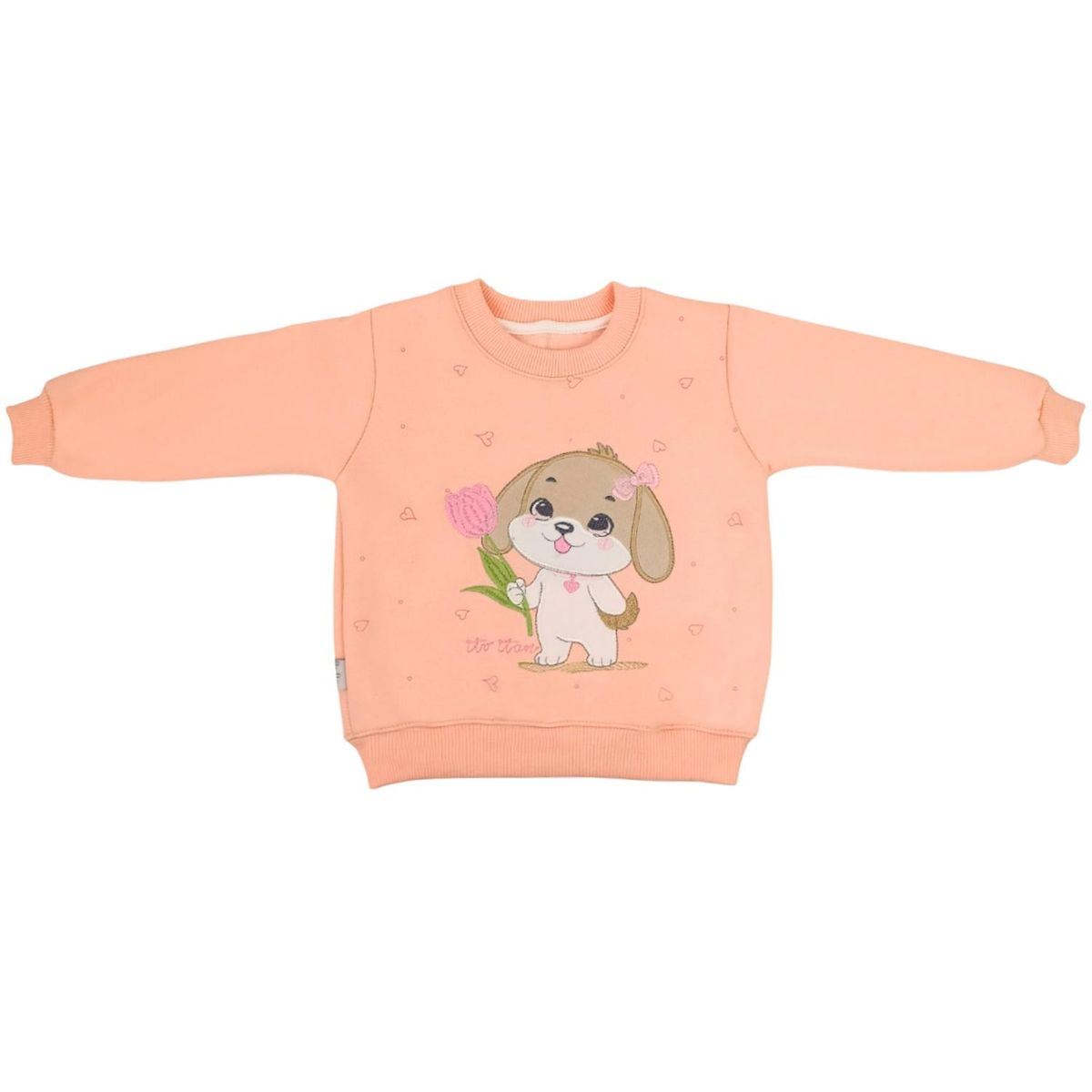 GENERICO - Conjunto Franela reactiva - 2 piezas - Perrita - Melon