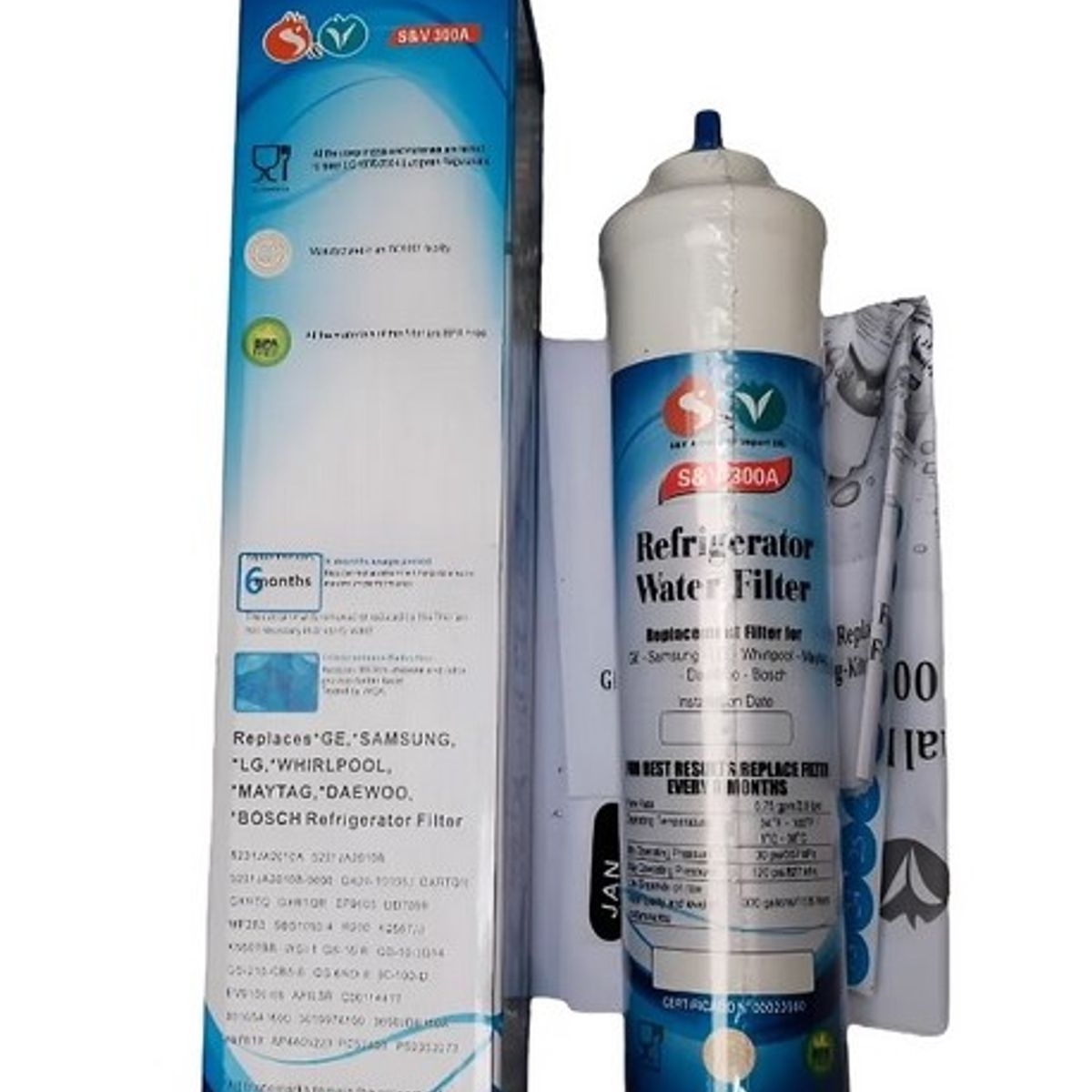 GENERICO - Filtro Agua Refrigeradora Externo Universal