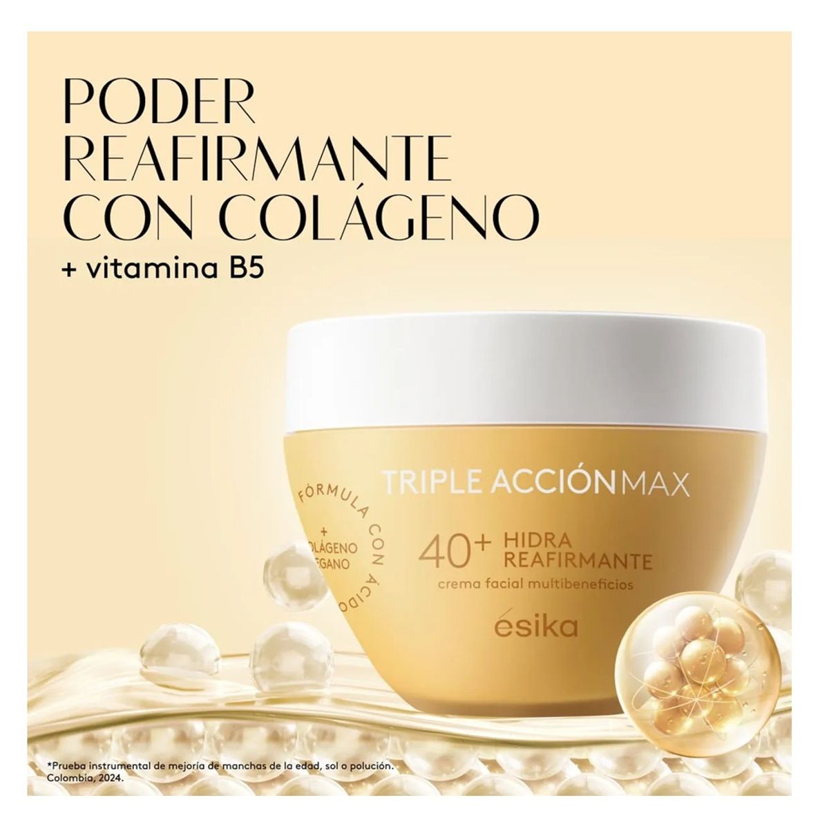 ESIKA - Crema Facial Hidra Reafirmante 40+ Triple Acción Max 200g
