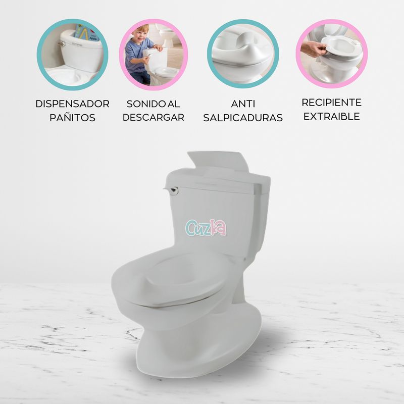 SUMMER INFANT - Bacín con asiento de baño «MY SIZE POTTY»