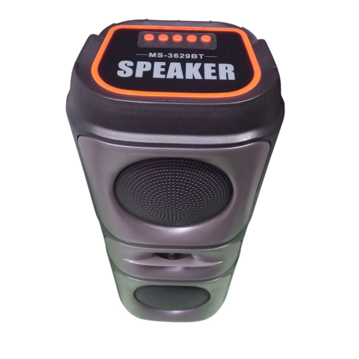 GENERICO - Parlante inalambrico Bluetooth  5 modos de luz USB/FM MS-3629BT