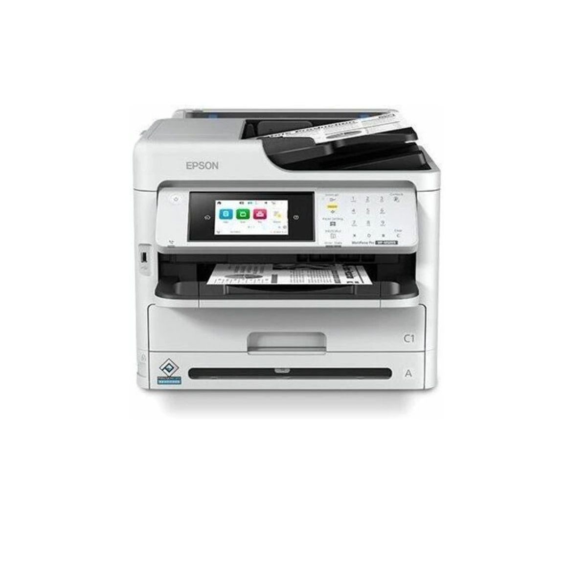 EPSON - Impresora multifuncional EPSON WF-M5899 Fax  Lan  WiFi-Monocromatica