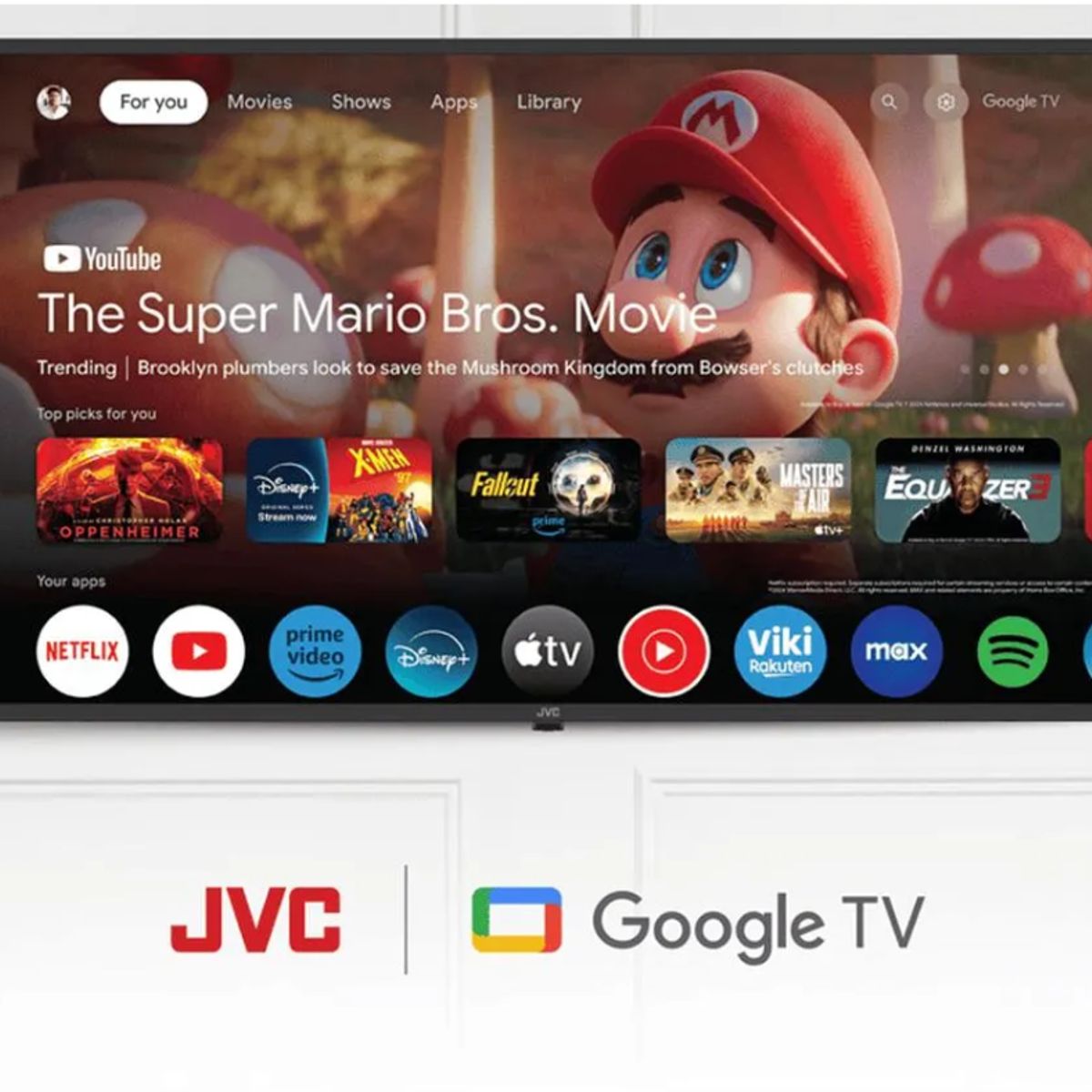 GENERICO - TELEVISOR LED SMARTV 43 JVC FHD LT-43KM348 + ANTENA DIGITAL