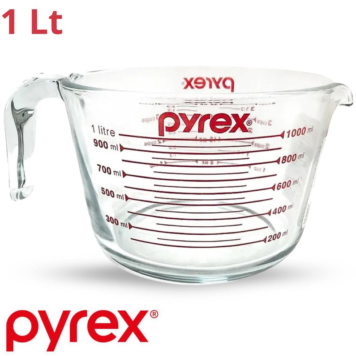 PYREX - Taza Medida 1 Lt (4 Tz) - Pyrex