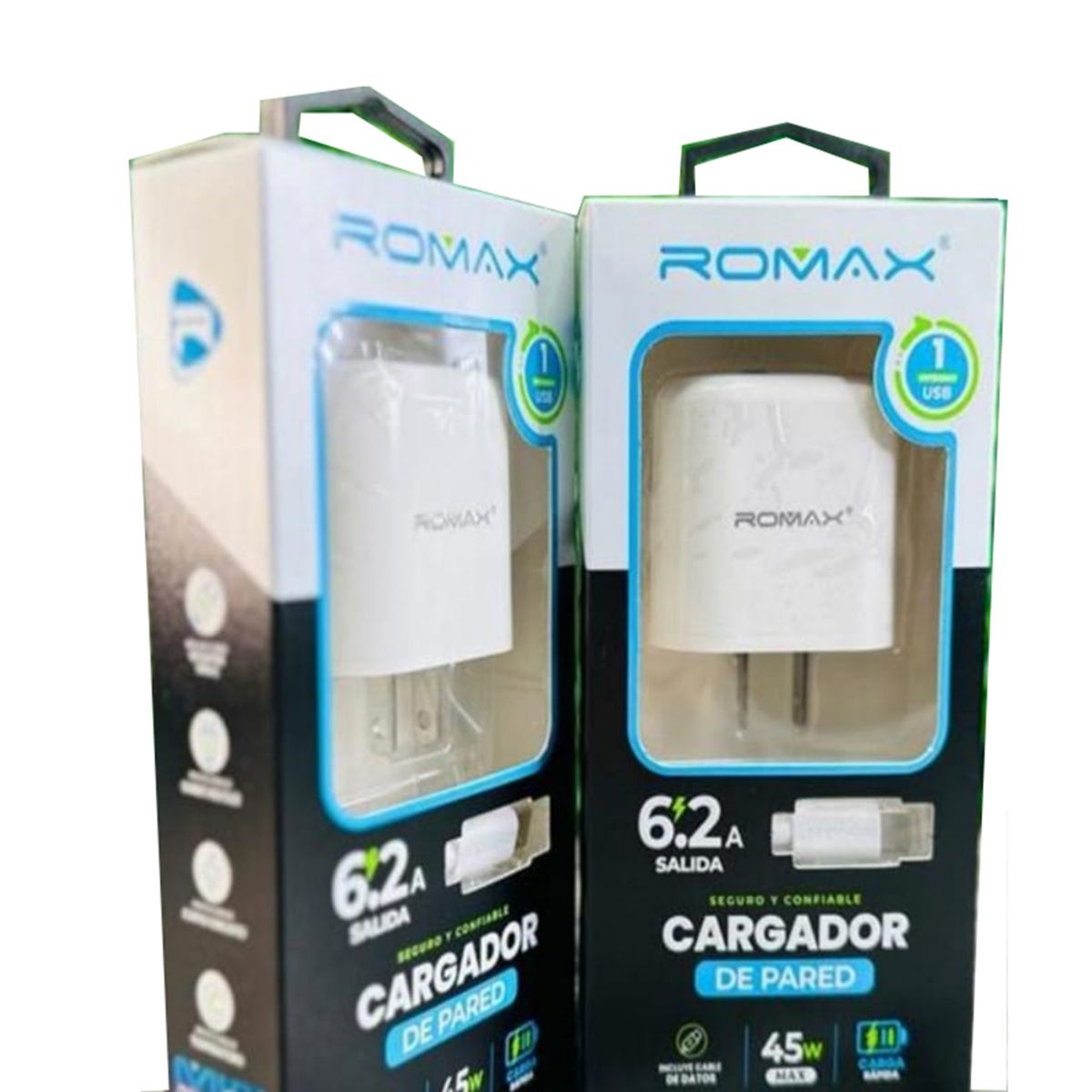 GENERICO - Cargador Para Iphone - C A Lightning Carga Rápida 62a