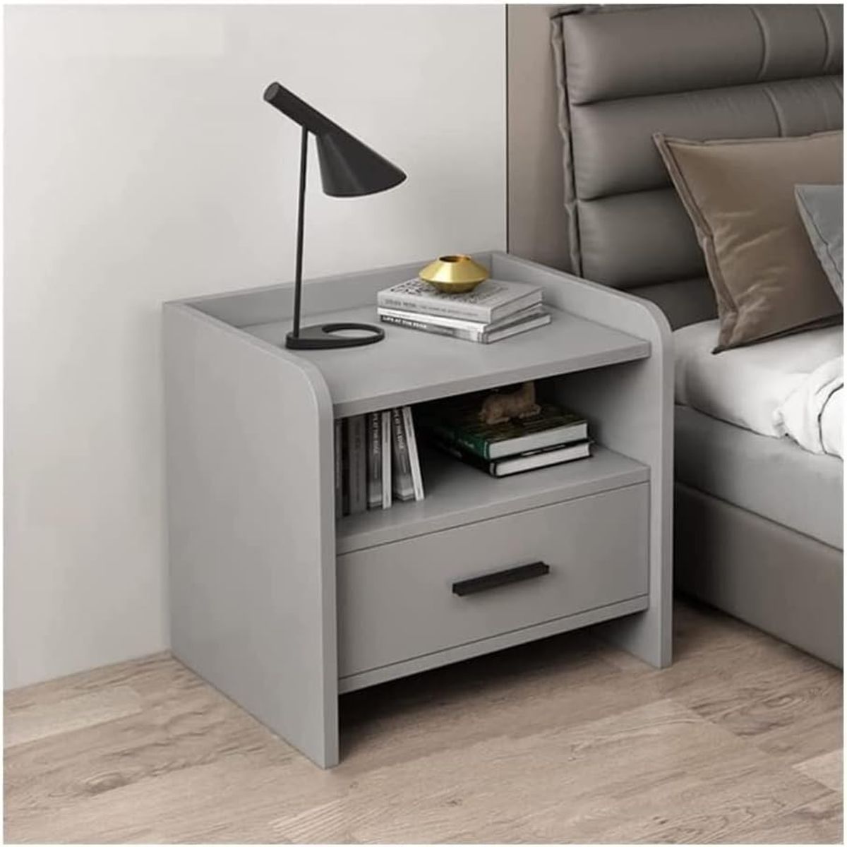 STARHOME - Velador Moderno Starhome Noctis Gris