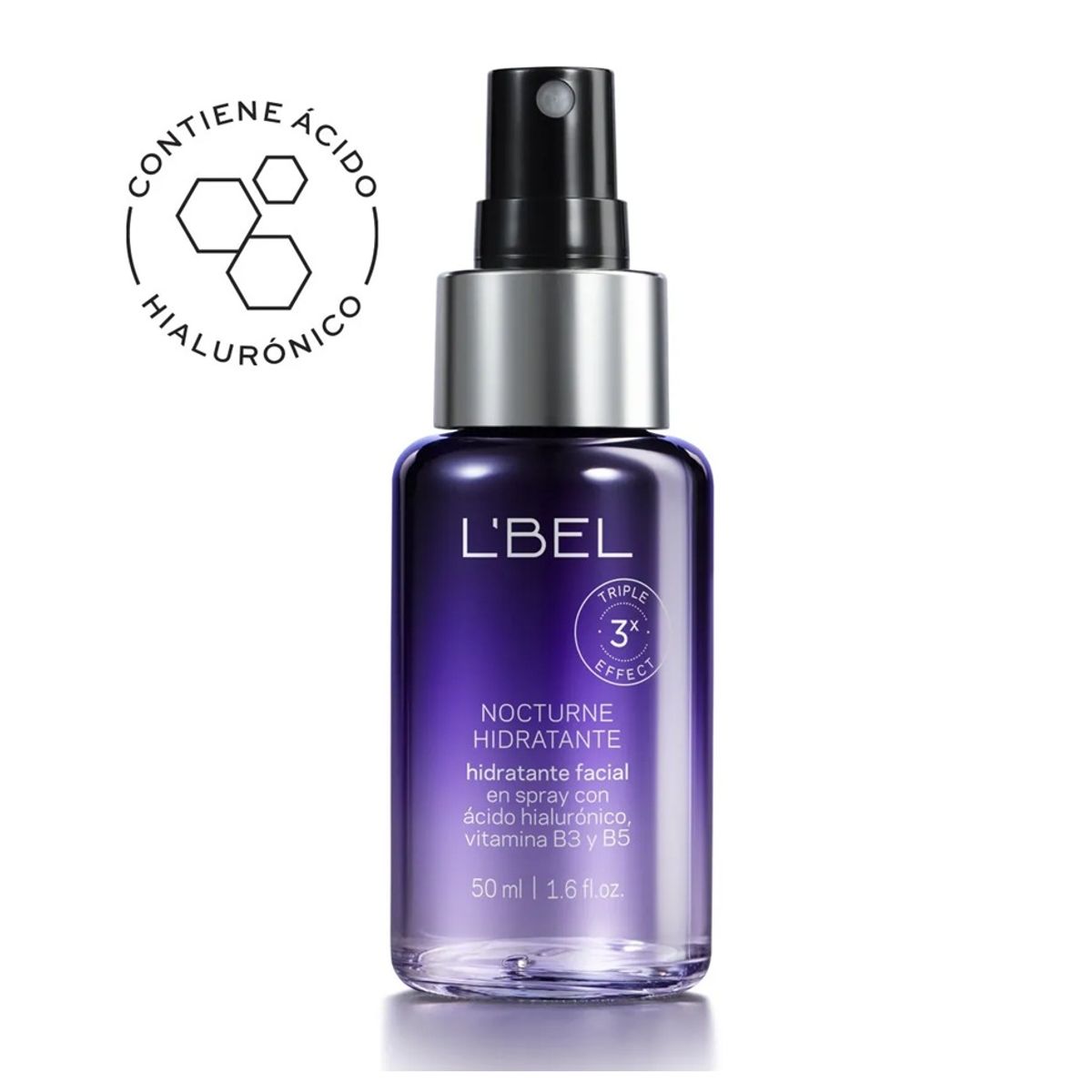 LBEL - Nocturne Hidratante Facial en spray 50 ml LBEL con Acido Hialuronico