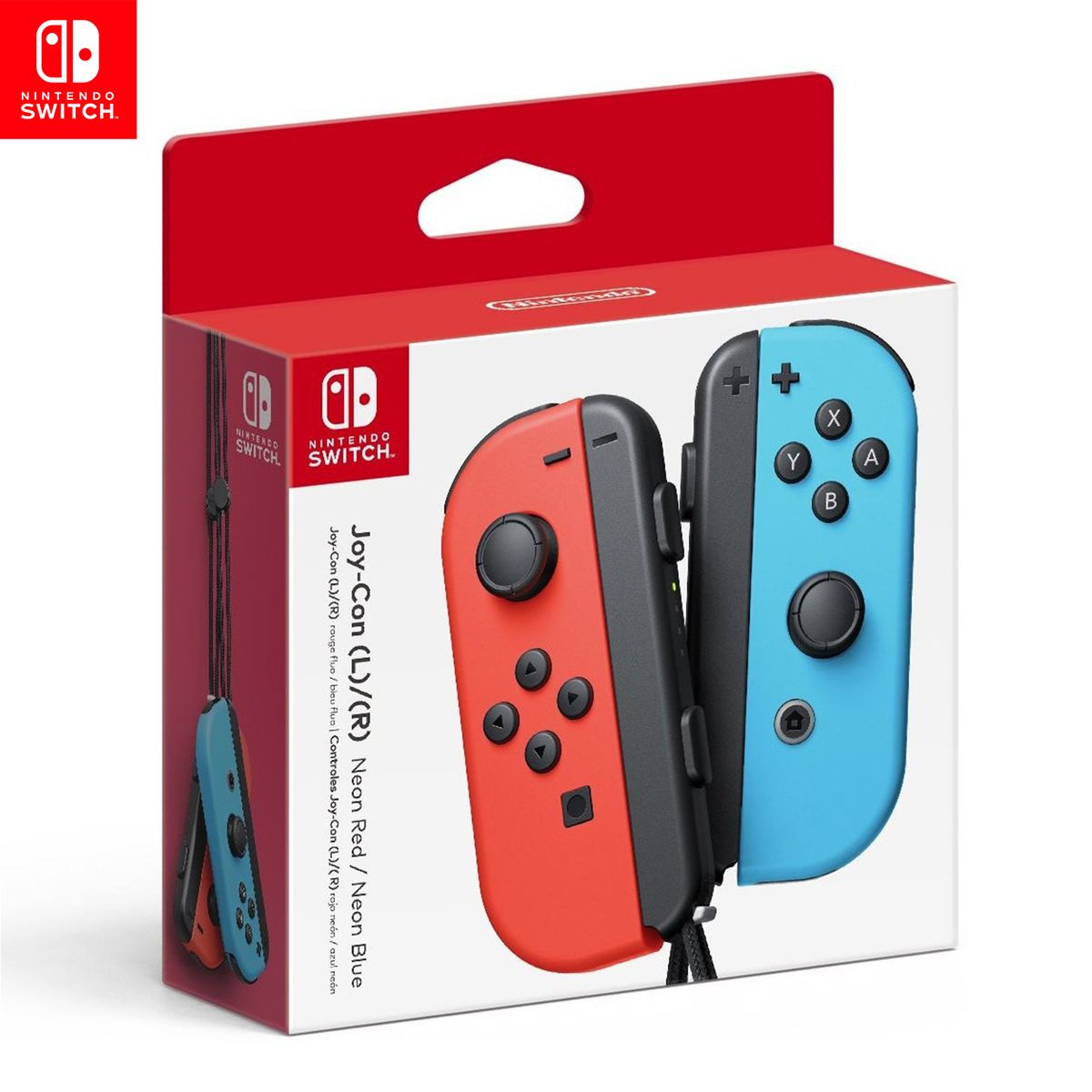 NINTENDO - MANDO JOY CON NEON RED - NEON BLUE NINTENDO SWITCH