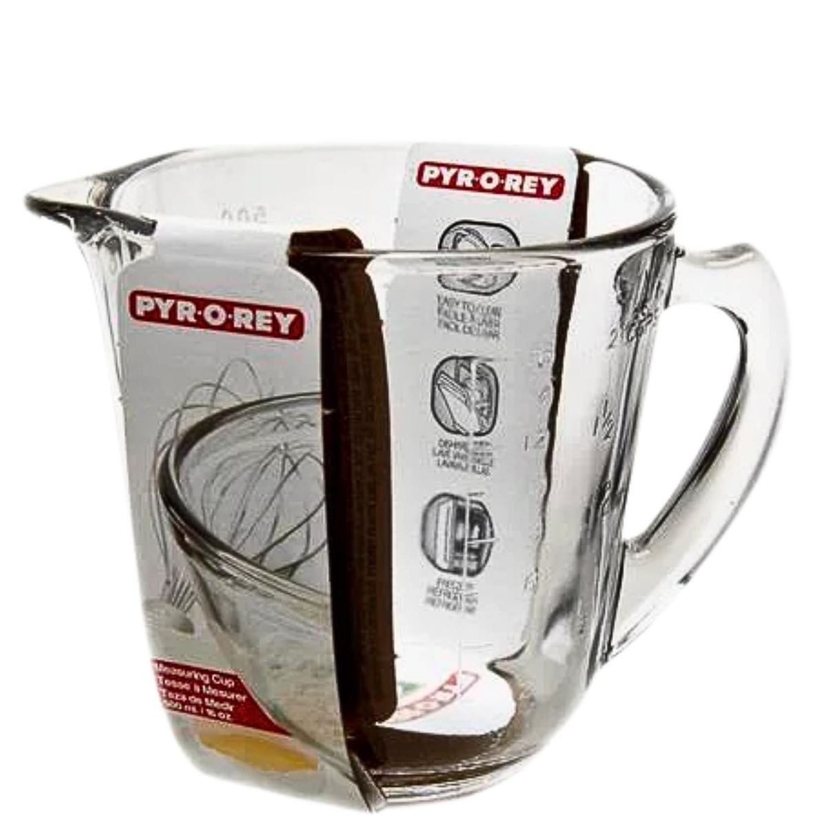 PYR O REY - Taza Medida 0.5 Lt -  Pyrorey