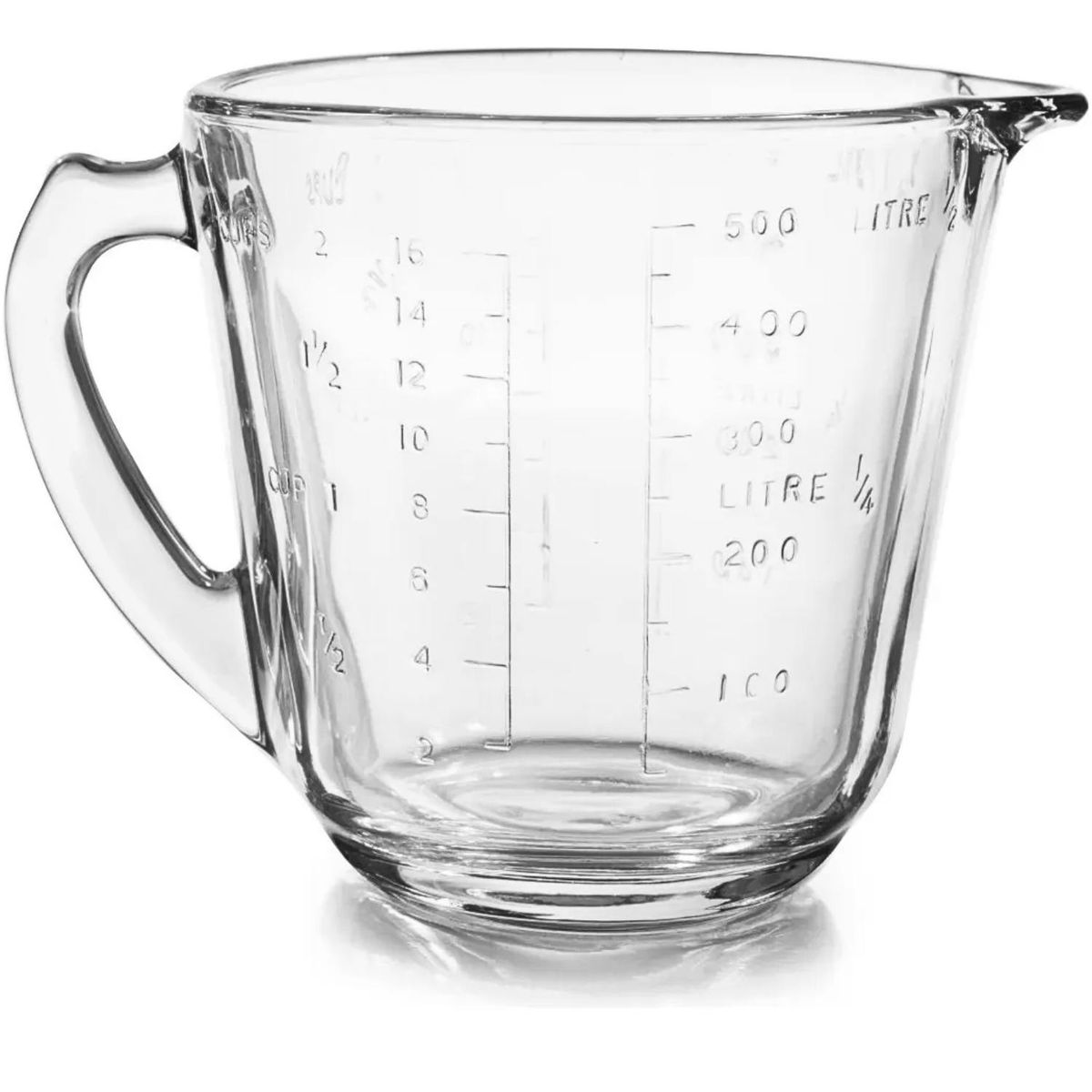 PYR O REY - Taza Medida 0.5 Lt -  Pyrorey