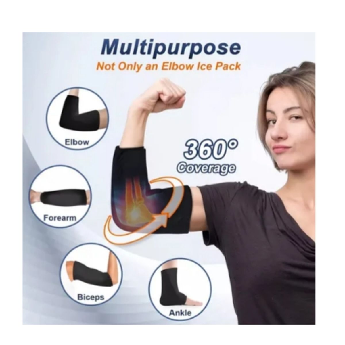 GENERICO - Manga De Compresión Rodillera Codera Multifuncion