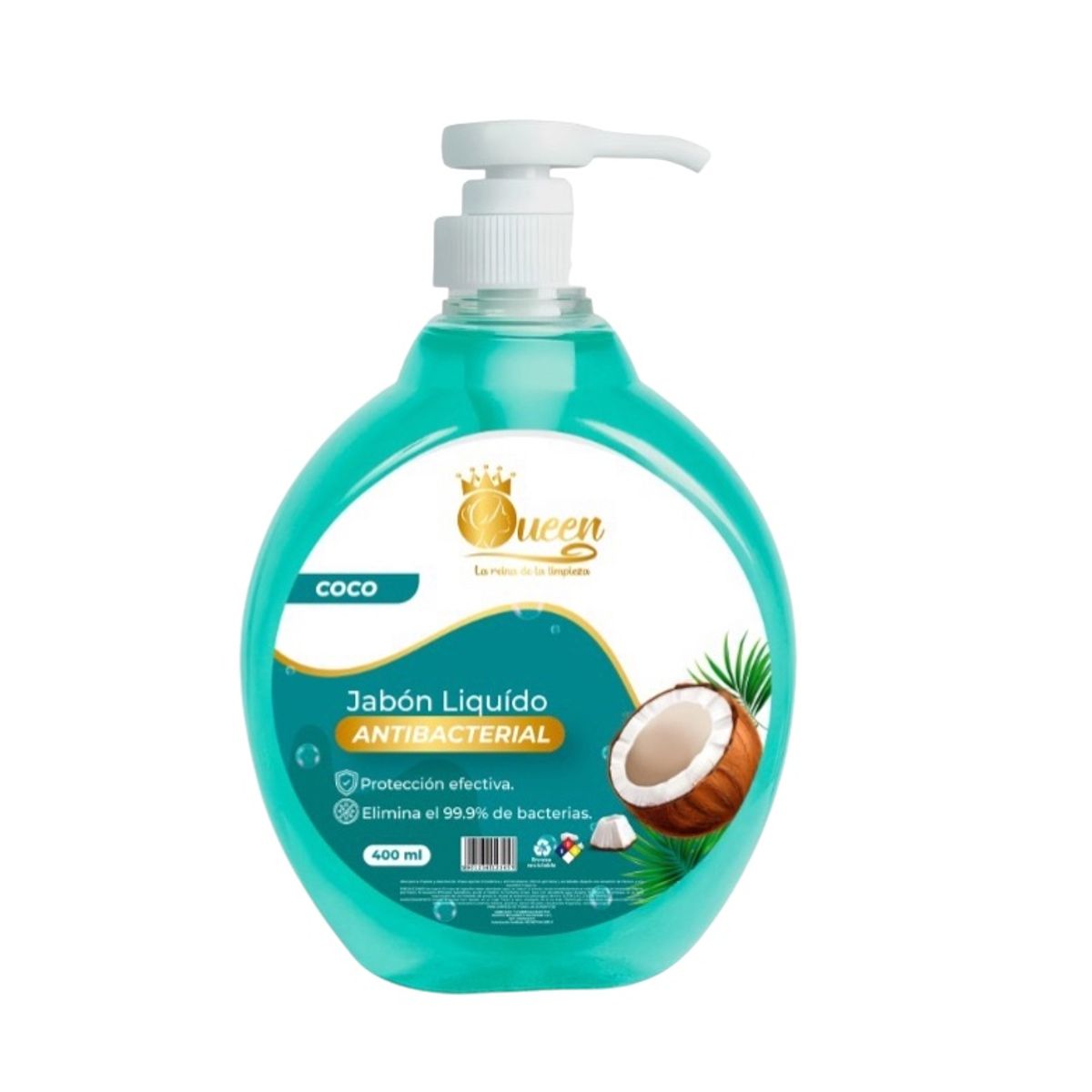 QUEEN - Pack x3 Jabón Líquido de Manos 400 ml