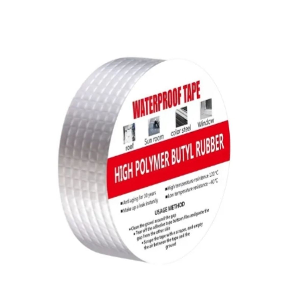 GENERICO - Cinta de butilo Impermeable para Exteriores