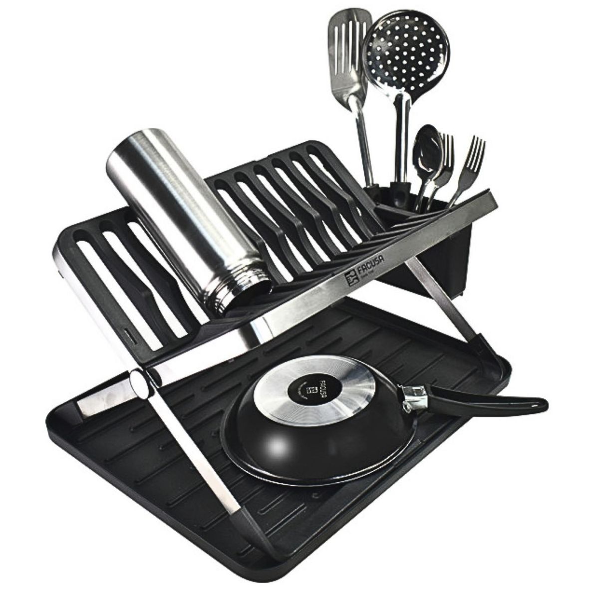 FACUSA - Escurridor de Platos Acero Inoxidable- facusa