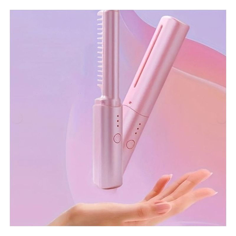 GENERICO - Pack4 Peine Alisador Funcional en Rosado Y+Regalo Stickers