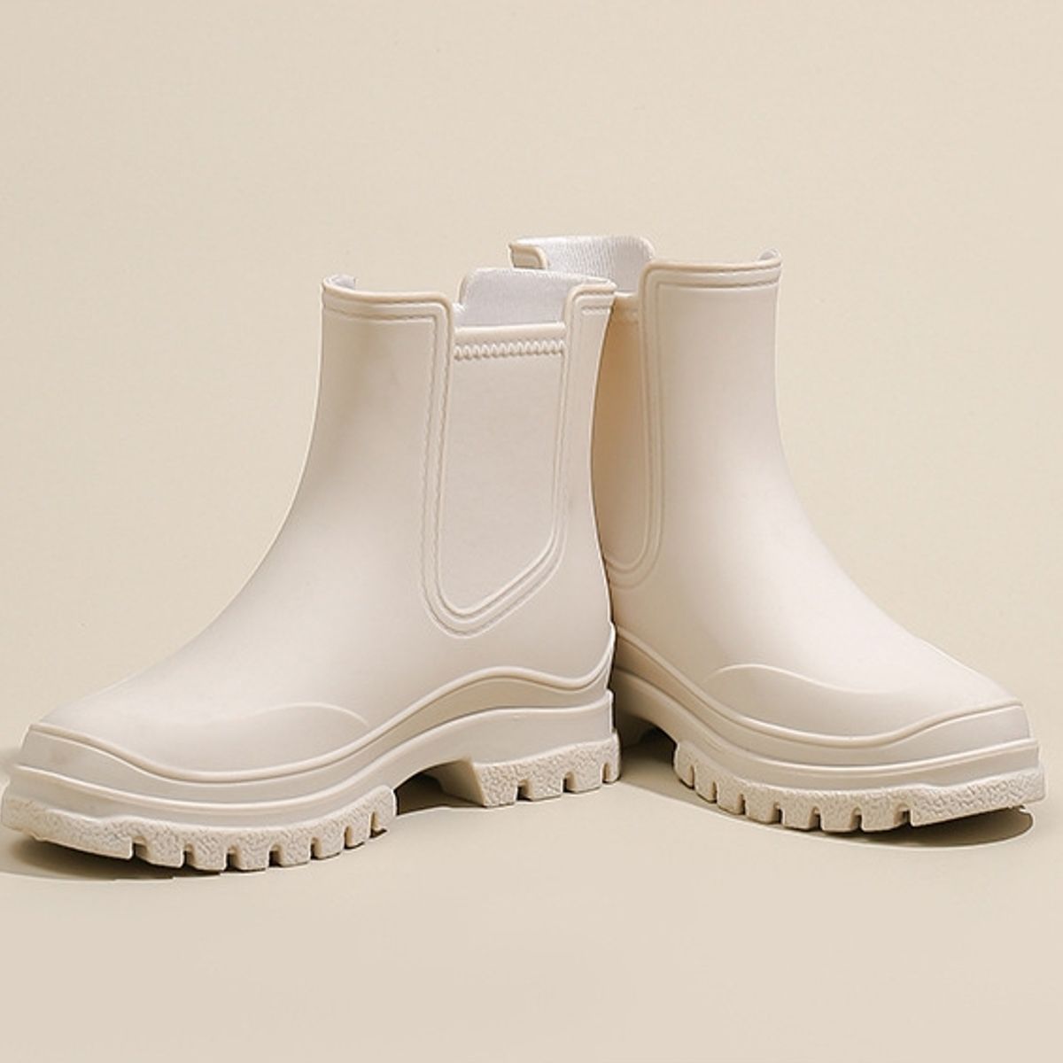 BLWOENS - Botas para lluvia Mujer - Blanco