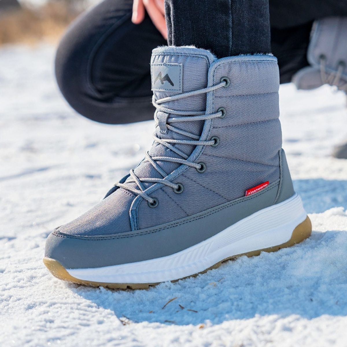 BLWOENS - Botas de invierno Mujer - Gris