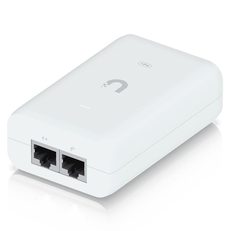 UBIQUITI - UBIQUITI U-POE+ Inyector PoE+ AT 30W 48V 065A Gigabit