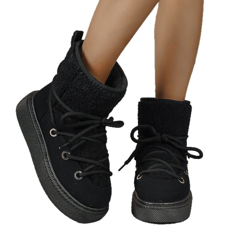 BLWOENS - Botas de invierno Mujer - Negro