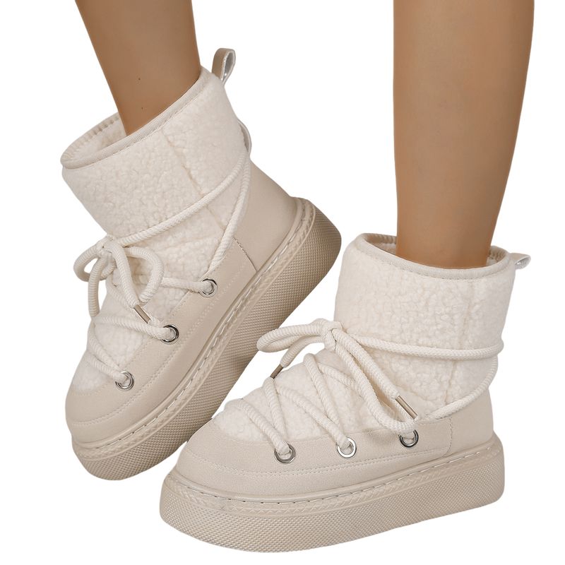 BLWOENS - Botas de invierno Mujer - Beige