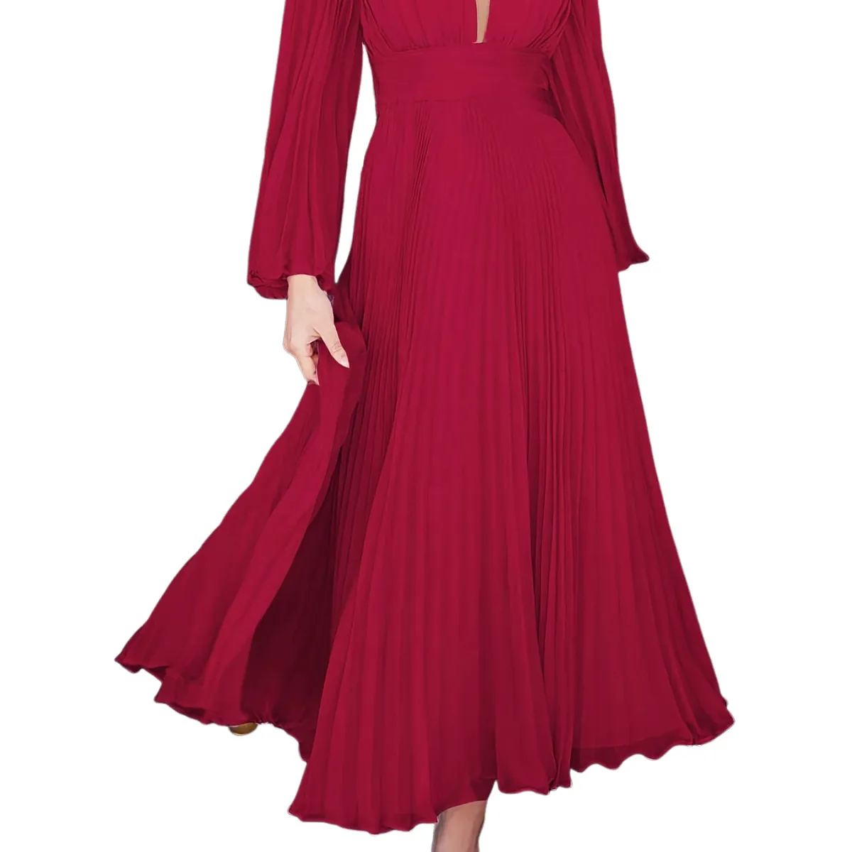 BLWOENS - Vestido de fiesta Mujer - Rojo