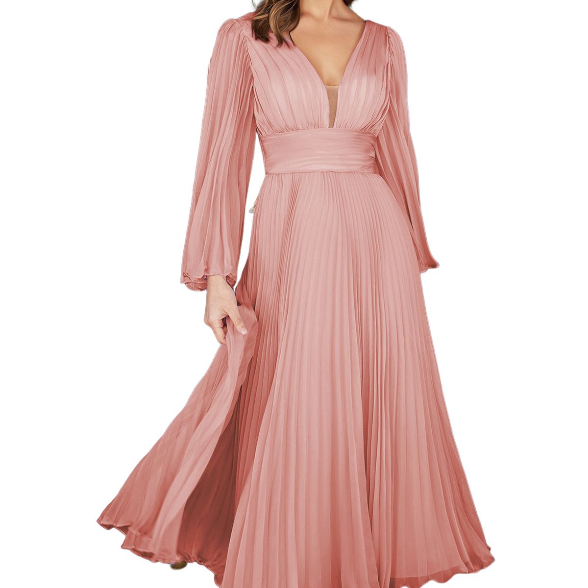 BLWOENS - Vestido de fiesta Mujer - Rosado