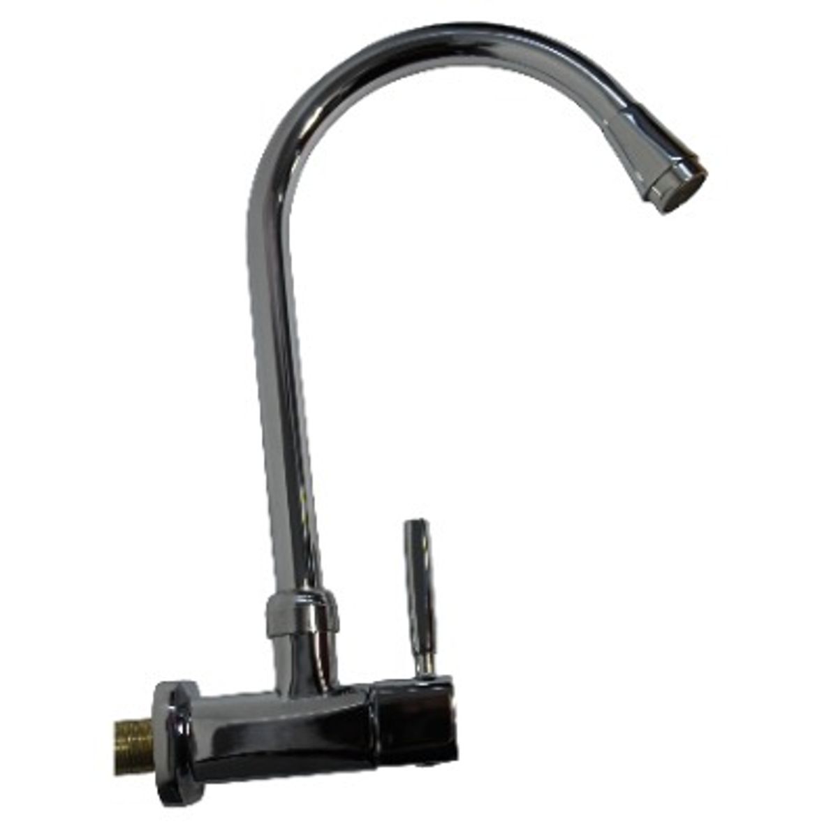 GENERICO - Pico Fijo Pared Cromado