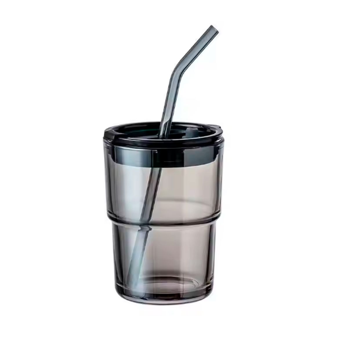 GENERICO - Taza de vidrio de alta calidad Negro