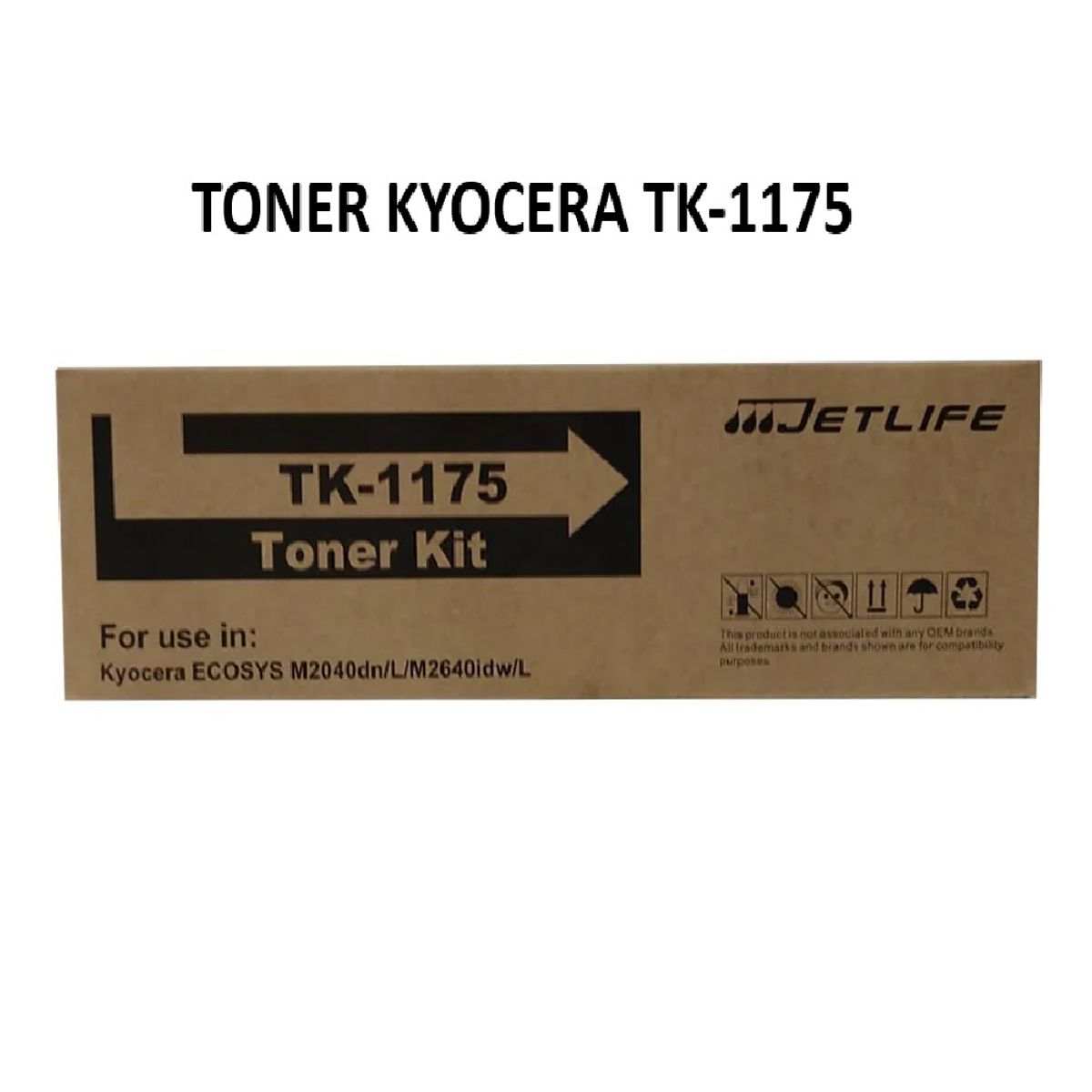 JETLIFE - Toner Compatible Tk-1175 M2040dnL M2640idwL
