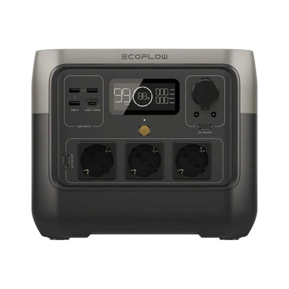 ECOFLOW - Estación de energía portátil ECOFLOW RIVER 2 Pro EU