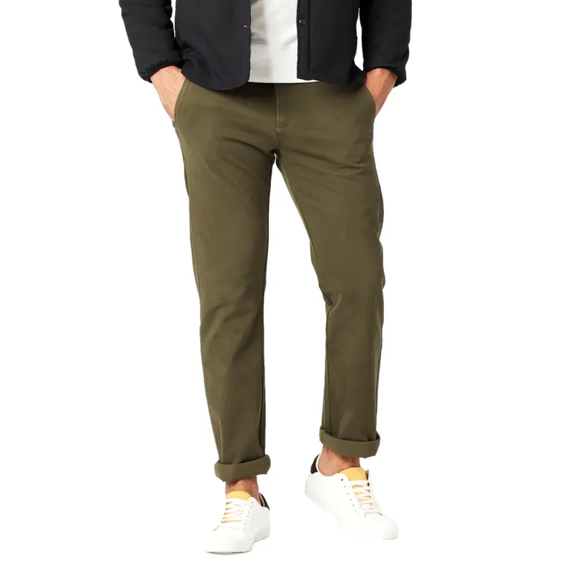 DOCKERS - Pantalón Hombre Ultimate Chino 360 Slim Fit Verde Dockers