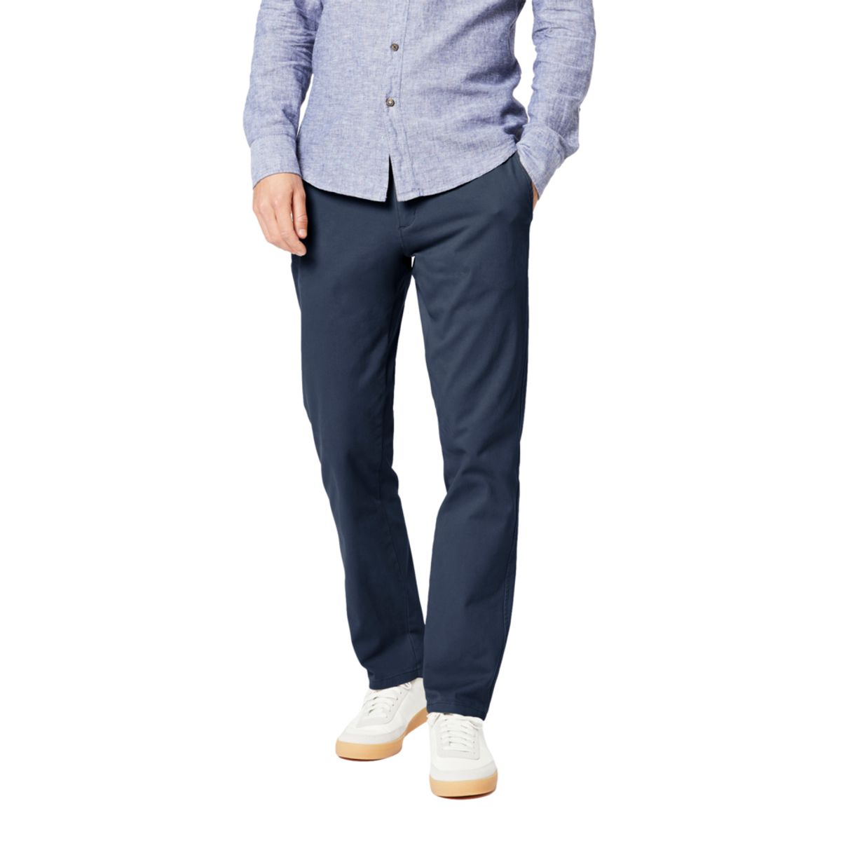 DOCKERS - Pantalón Hombre Ultimate Chino 360 Slim Fit Azul Dockers