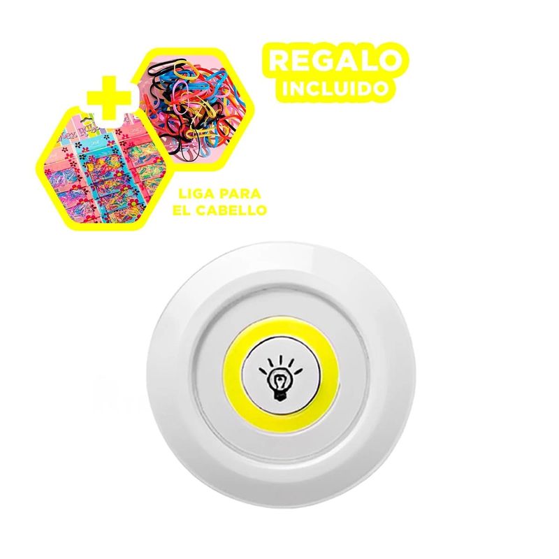 GENERICO - Paquete Innovador de Luces Led en Blanco Y+Ligas de Regalo