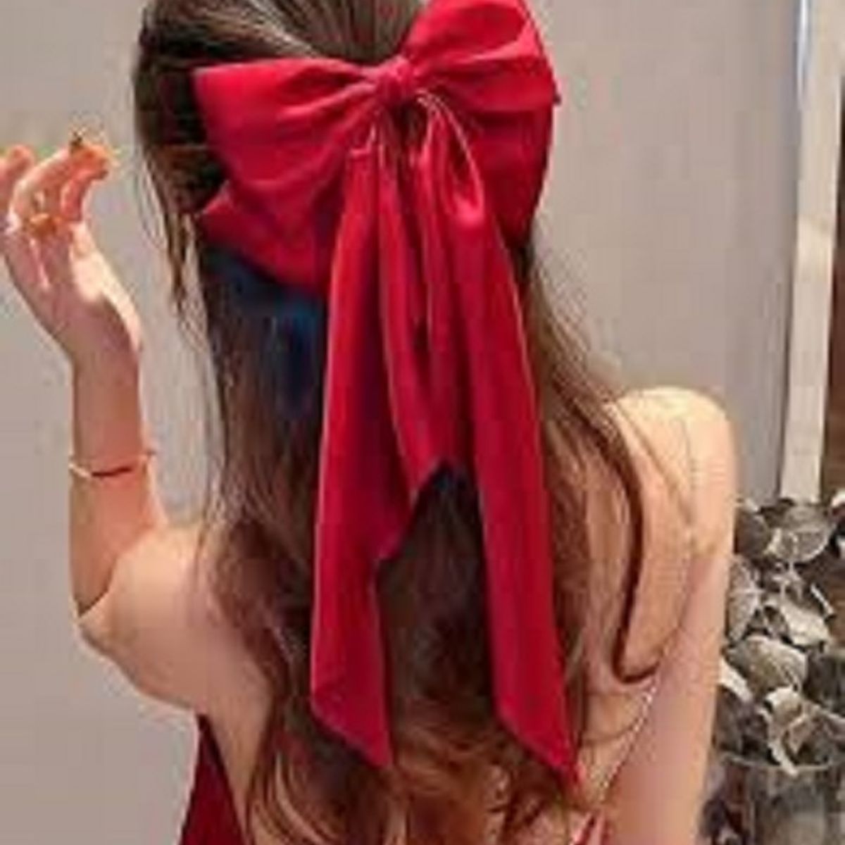 GENERICO - Lazo Coquette ROJO - Moñitos Lindsey