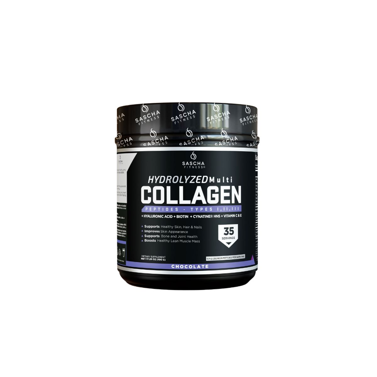 SASCHA FITNESS - Colageno Hidrolizado Chocolate