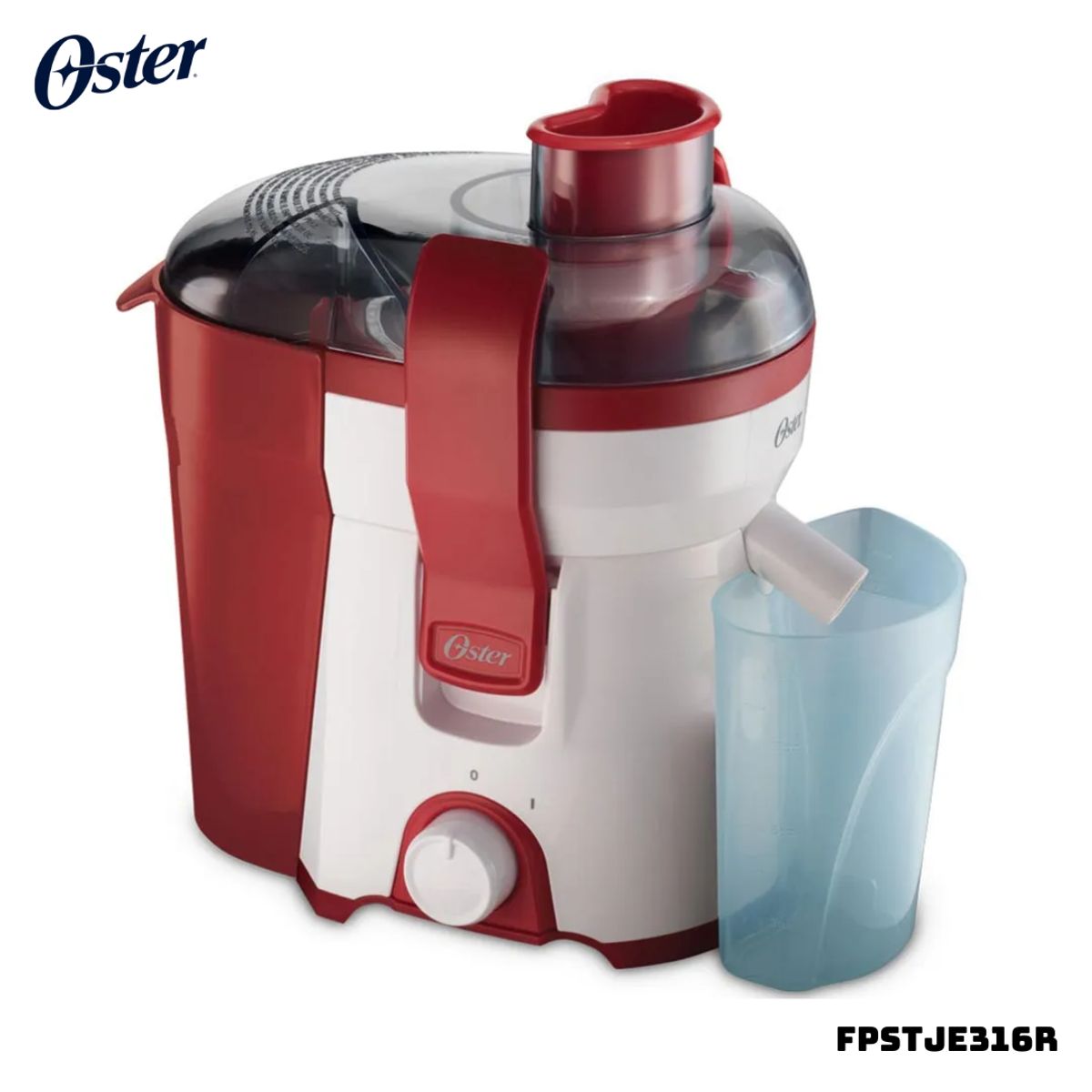 OSTER - EXTRACTOR DE JUGOS OSTER ROJO - FPSTJE316R
