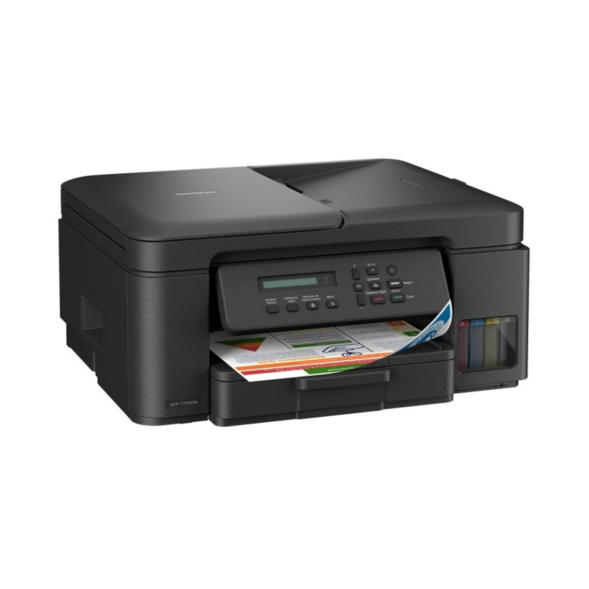 BROTHER - Impresora Brother DCP-T730DW Multifuncional Dúplex Wifi
