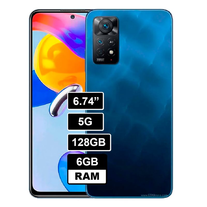 XIAOMI - REDMI NOTE 11 PRO 5G 128GB 6GB - AZUL