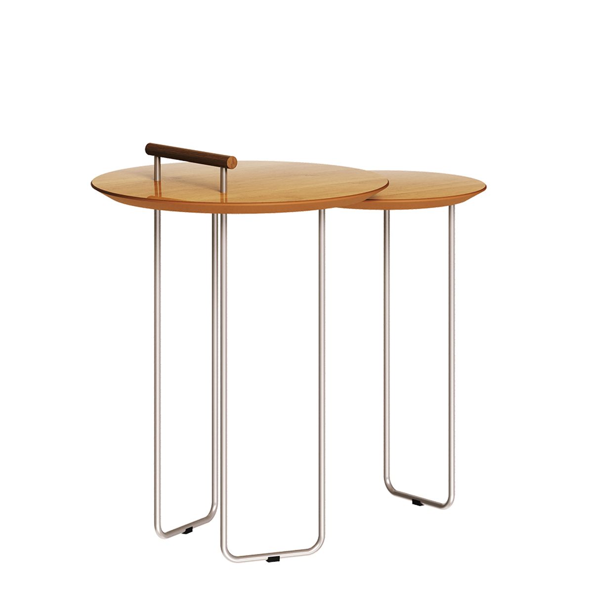 PAZART MUEBLES - SET MESAS AUXILIARES CLASSIC NATURE