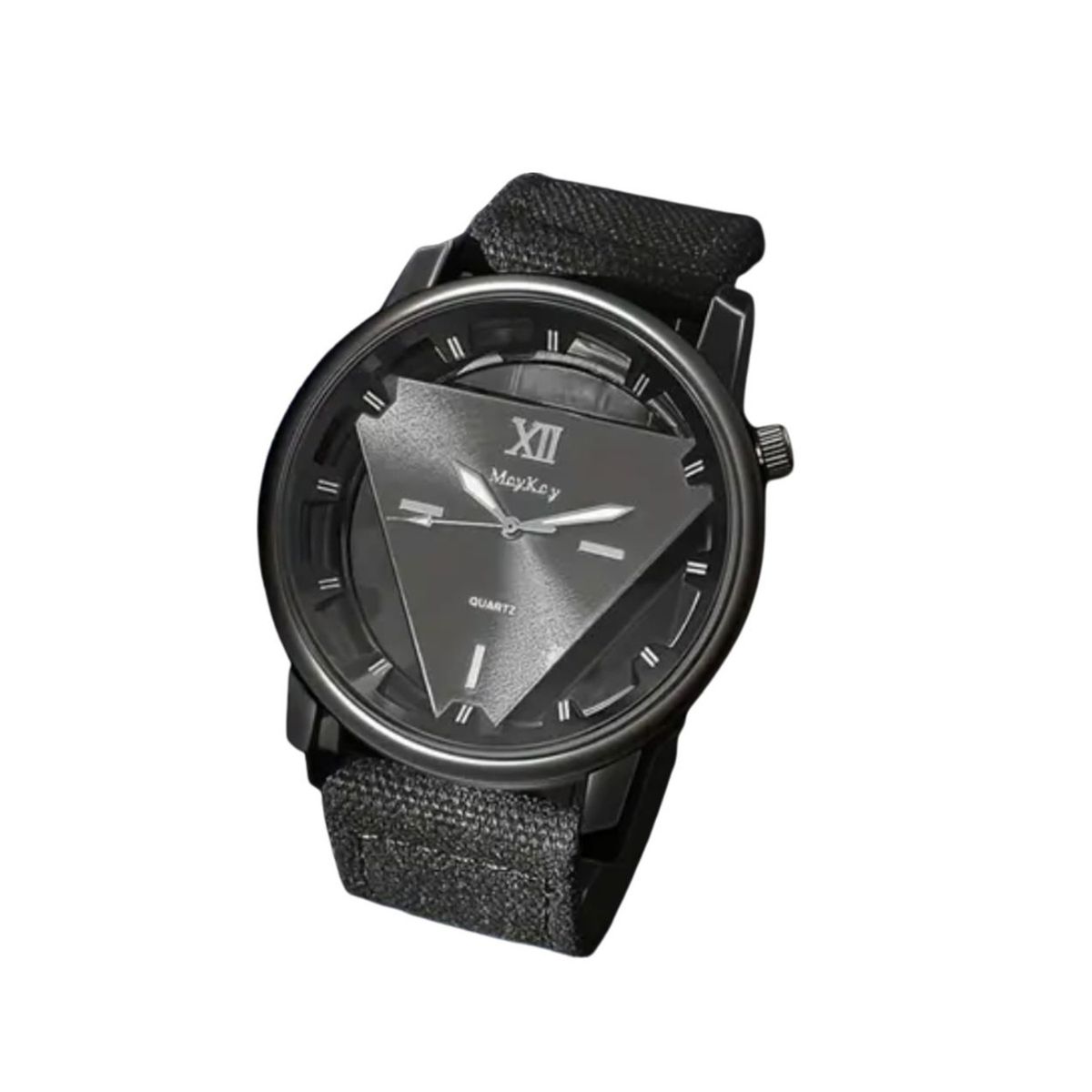 GENERICO - Reloj de Cuarzo Elegante Unisex Números Romanos Negro