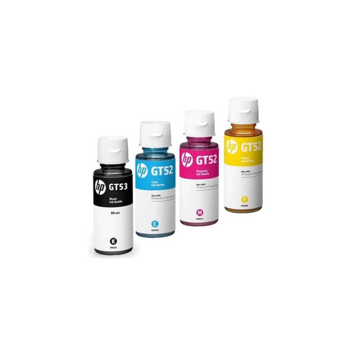 HP - Pack HP GT52  GT53 Colores + Negro