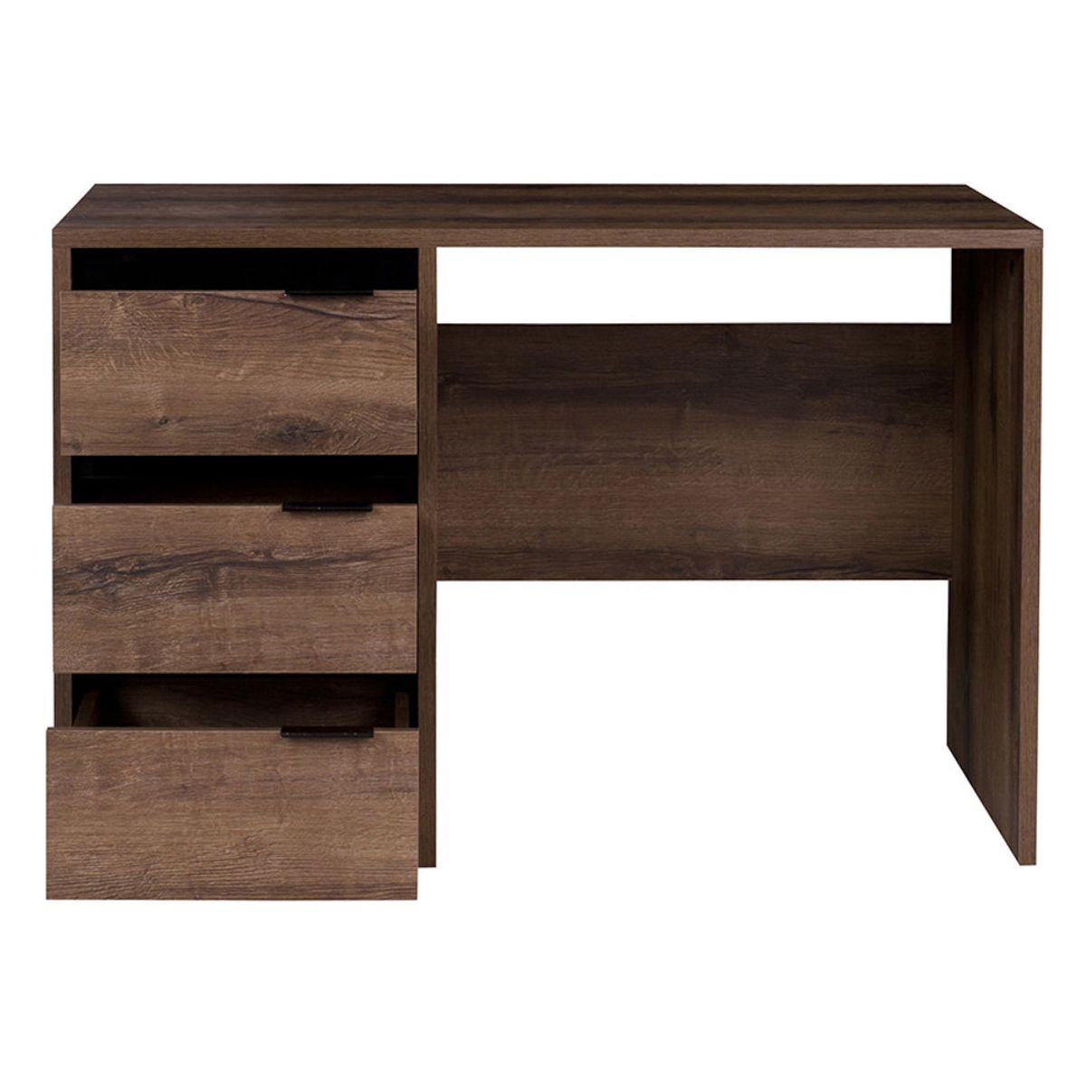 STARHOME - Escritorio Moderno Starhome Veylo con Cajonera Caramelo 120 cm