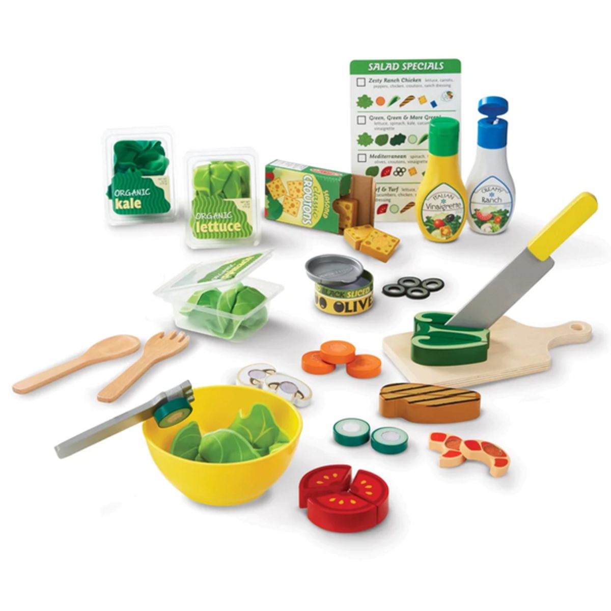 MELISSA & DOUG - Set de ensalada Melissa & Doug